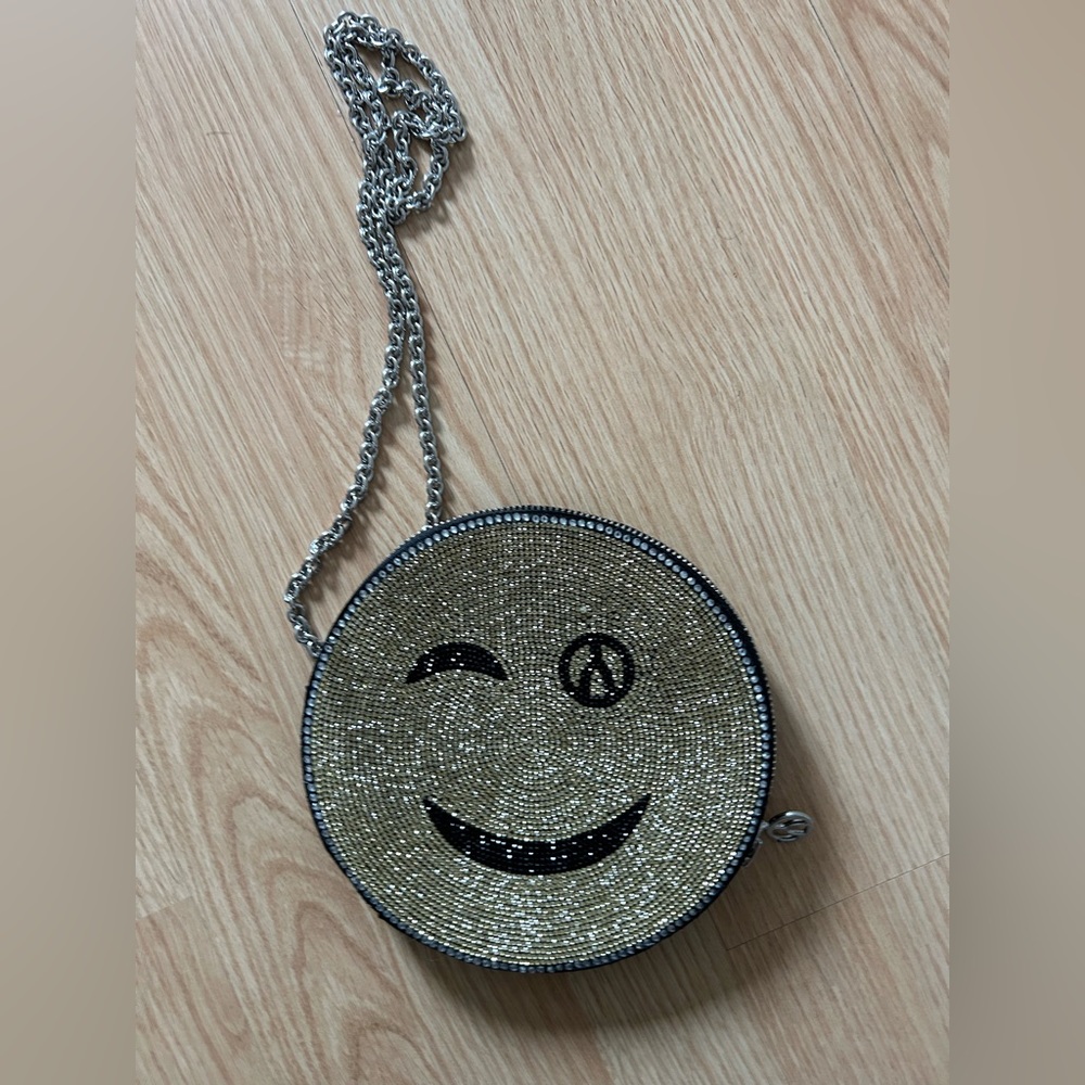 smiley face purse brand new